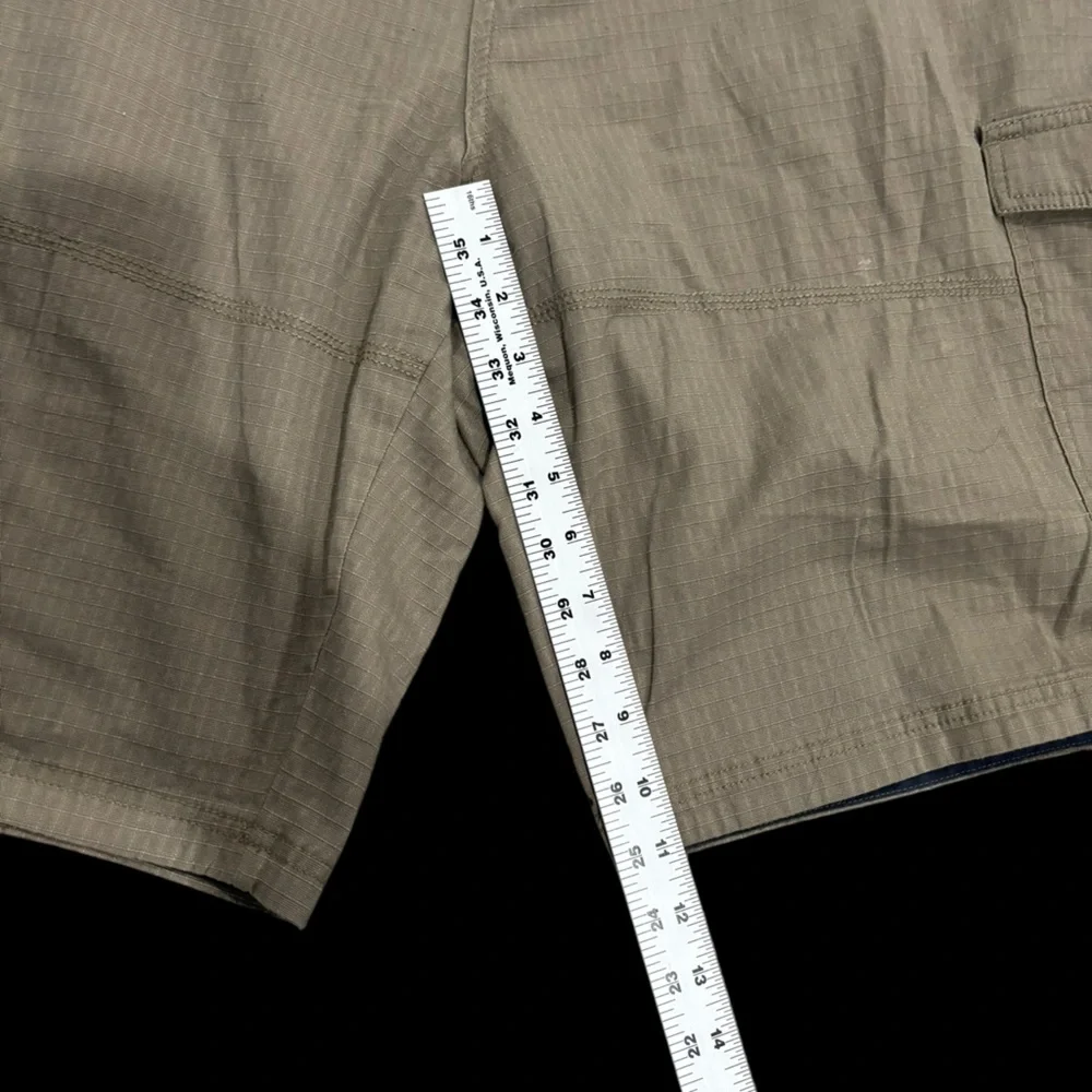 Monument Men’s Tan Big & Tall Size Cargo Utility  Shorts -size 44 - Picture 4 of 6